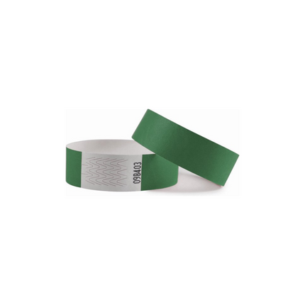 Pulseras de Tyvek sin diseño - 100 unidades