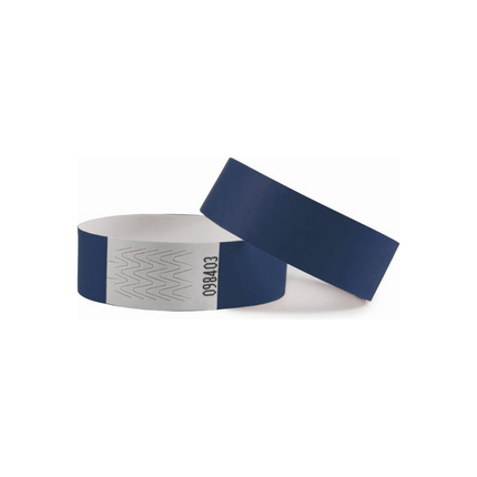 Pulseras de Tyvek sin diseño - 100 unidades