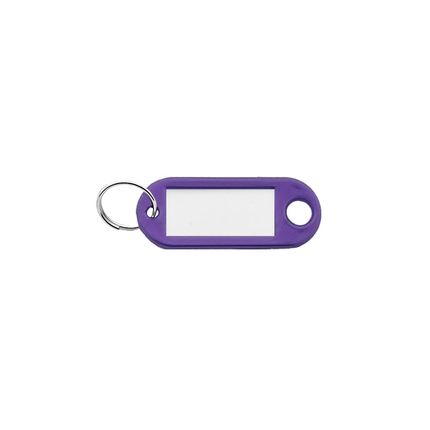 Etiquetas para llaves con anillo 55x22 mm - Por 100 unidades
