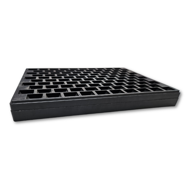 Bandeja de almacenamiento de plástico resistente para 1000 fichas