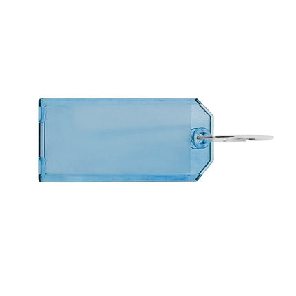 Etiqueta para llaves de metacrilato 75x31 mm - ventana por ambos lados
