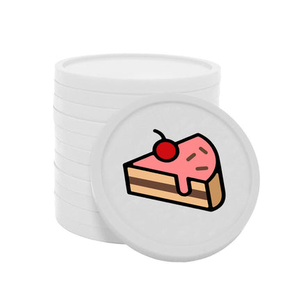 fichas de plastico pasteleria Ø29 mm - 100 unidades
