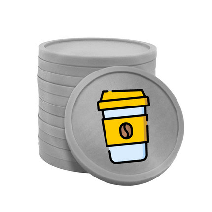 Fichas de plastico café para llevar Ø29 mm - 100 unidades