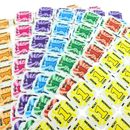 Fichas de plástico de festivales rompibles - 1000 unidades