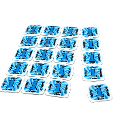 Fichas de plástico de festivales rompibles - 1000 unidades