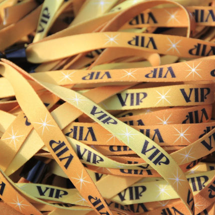 Pulseras de tela VIP - 100 unidades