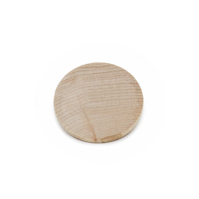 Fichas de madera Ø29 mm - 100 unidades