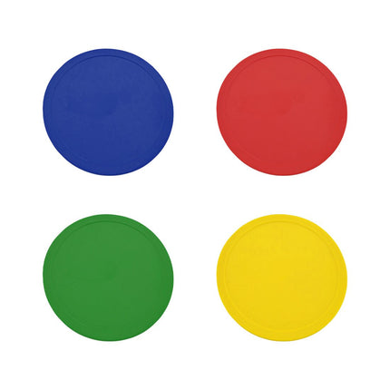 Fichas de plastico XXL personalizadas Ø70  mm - 50 unidades