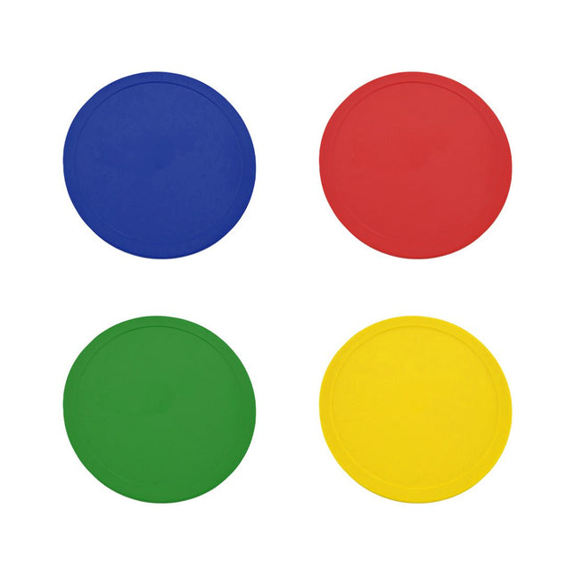 Fichas de plastico XXL personalizadas Ø70  mm - 50 unidades