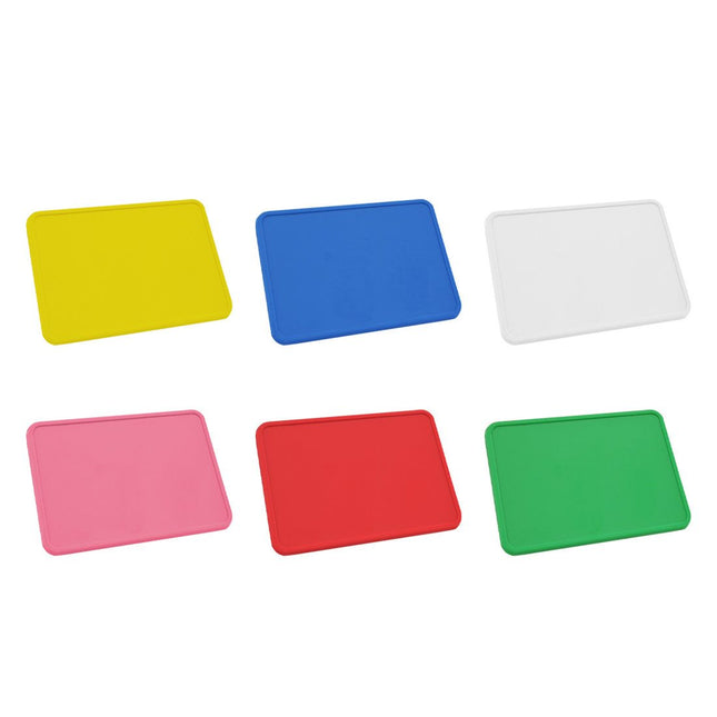 Fichas de plastico rectangular personalizadas 50x35 mm - 100 unidades
