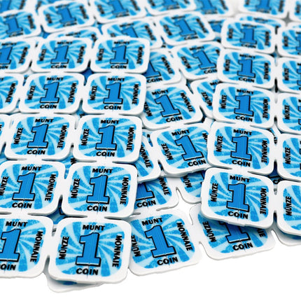 Fichas de plástico de festivales rompibles - 1000 unidades