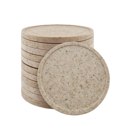 Fichas en fibra de madera Ø29 mm - 100 unidades