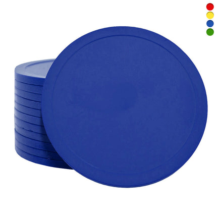 Fichas de plastico extra grande Ø70  mm - 100 unidades