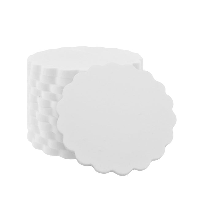 Fichas ondulado de plastico Ø38 mm - 100 unidades