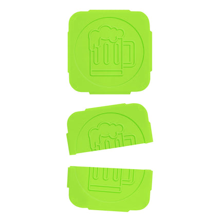 Fichas para festivales con relieve, jarra de cerbeza - 1000 unidades