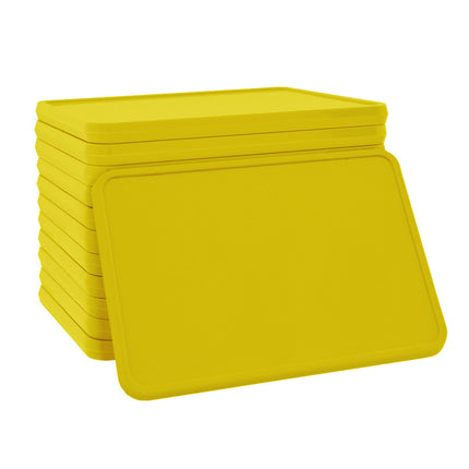 Fichas de plastico rectangular, 50x35 mm - 100 unidades