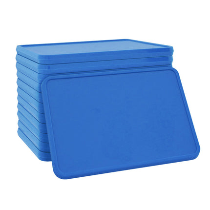 Fichas de plastico rectangular, 50x35 mm - 100 unidades