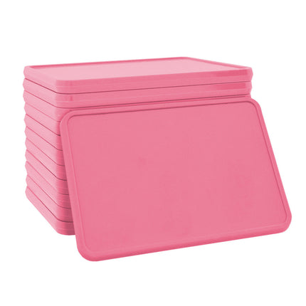 Fichas de plastico rectangular, 50x35 mm - 100 unidades