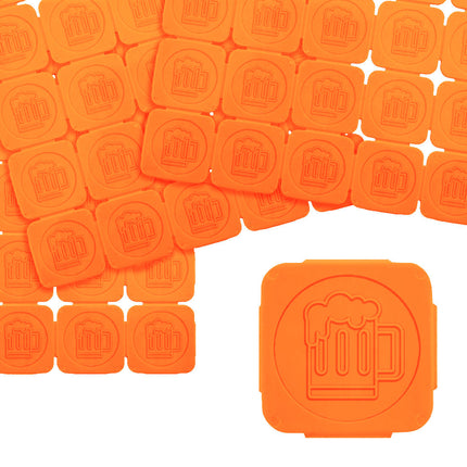 Fichas para festivales con relieve, jarra de cerbeza - 1000 unidades