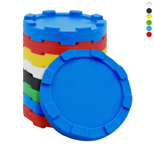 Fichas apilables en plastico  Ø29 mm - 100 unidades