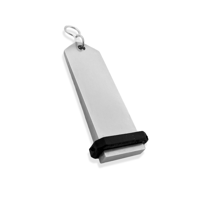 Llavero para hotel Bumerang personalizable Plateado -Por unidad