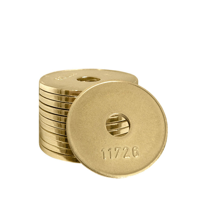 Monedas de laton referencia Miele 11726- 100 unidades