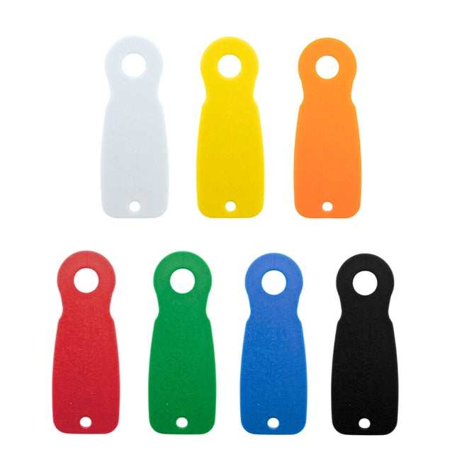 Fichas Caddy-Key para carritos de la compra - 7 unidades