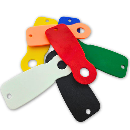 Fichas Caddy-Key para carritos de la compra - 7 unidades