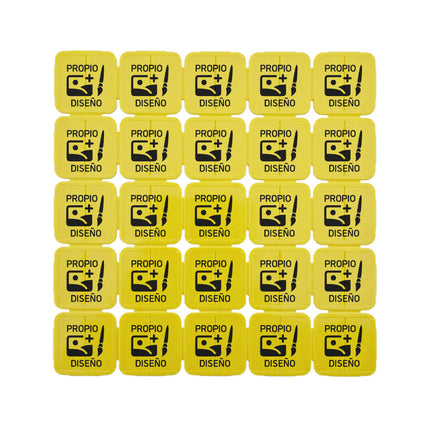 Fichas para festivales almidon de patata con su diseño  - 1000 unidades