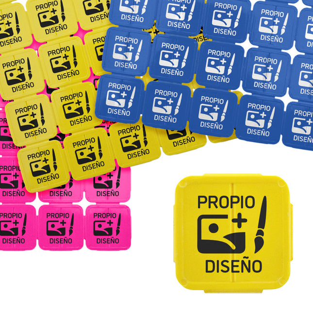 Fichas para festivales plastico recyclado impresa - 1000 unidades