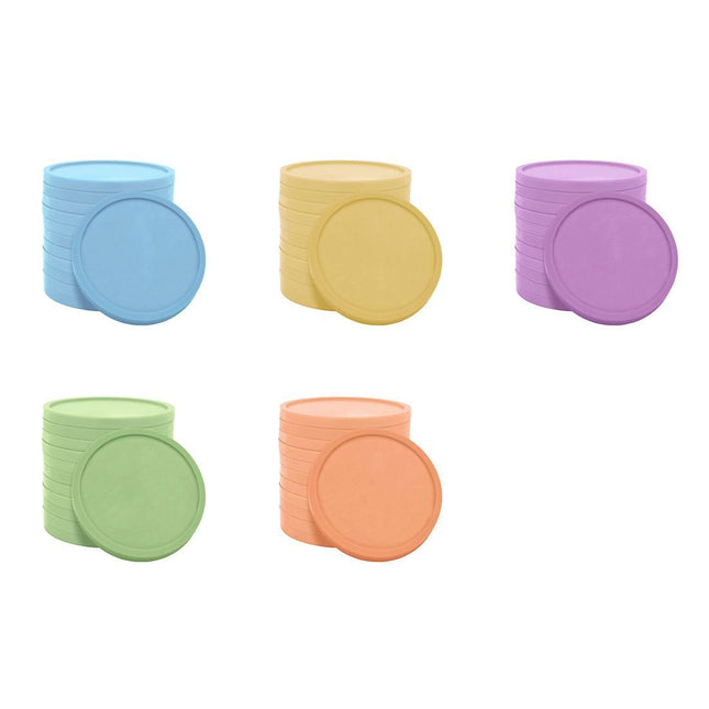 Fichas personalizadas recicladas Ø29 mm - 1000 unidades