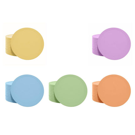 Fichas XXL personalizadas en relieve reciclado Ø70 mm - 1000 unidades