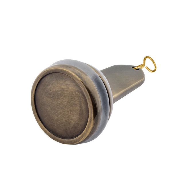 Llavero para hotel Empire de laton bruñido 40x90 mm - Por unidad