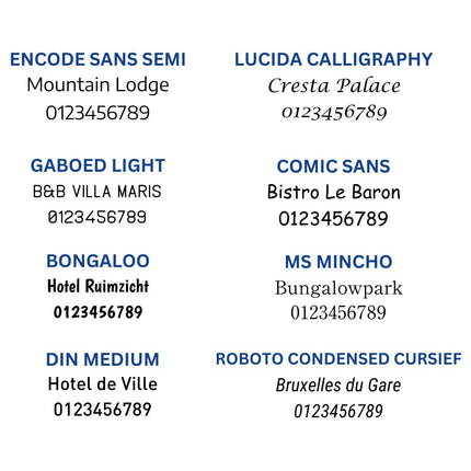 Llavero de madera para hotel Oaky Drop marrón claro 110 x 55 mm - un lado