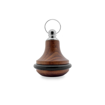 Llavero para hotel Belly Wood oscuro 65 x 38 mm - Por unidad