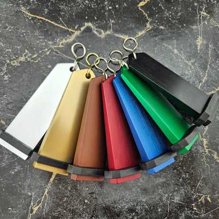 Llavero para hotel Bumerang personalizable Rojo - Por unidad