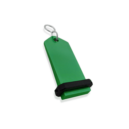 Llavero para hotel Midi Bumerang personalizable Verde -Por unidad