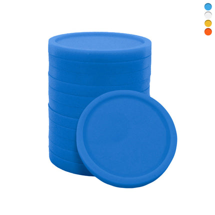 Fichas de plastico Ø24 mm - 100 unidades