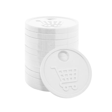 Fichas para el carrito de la compra €0,50 - 100 unidades