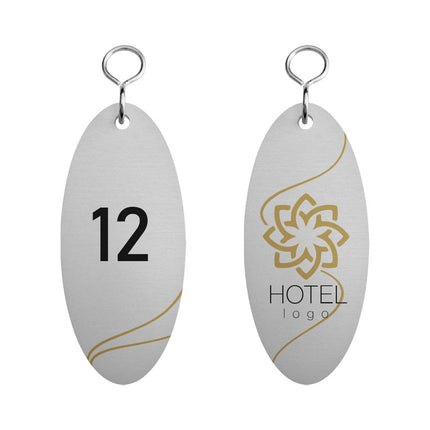 Llavero para hotel Santisimo 40x90 mm personalizable - Por unidad