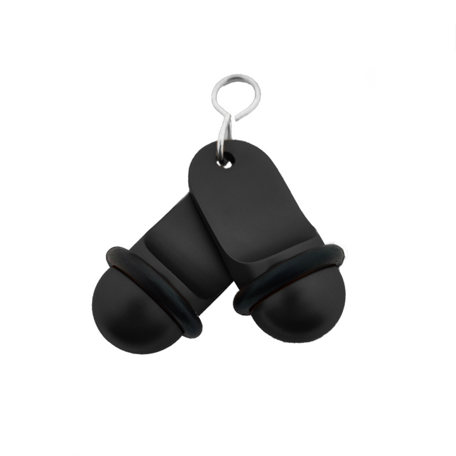 Llavero para hotel Mini Classic personalizable Negro  - Por unidad