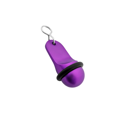 Llavero para hotel Mini Classic personalizable Morado - Por unidad