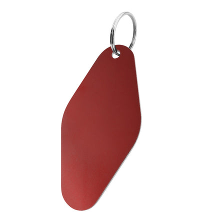 Llavero de aluminio 44x88,5mm forma rombo - Por unidad
