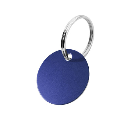 Llavero de aluminio anodizado redondo - Por unidad