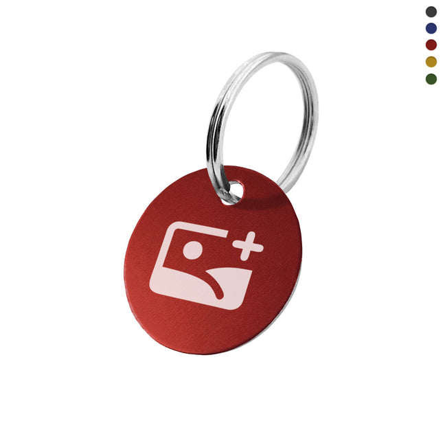 Llavero de aluminio con tu logotipo - Por unidad