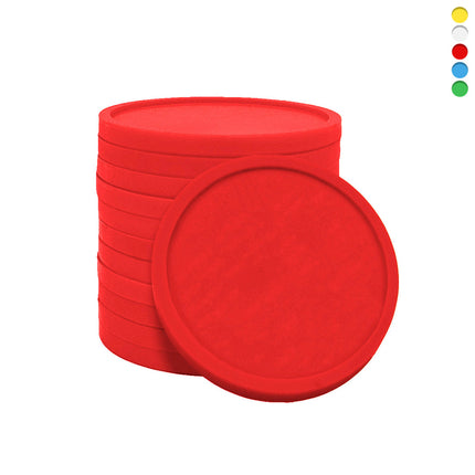 Fichas de plastico  Ø26 mm - 100 unidades