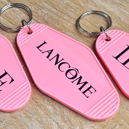 Llavero para hotel de plastico Hunter personalizable 88 x 45 mm - Por unidad