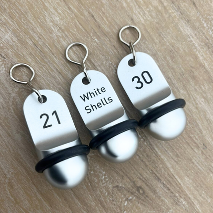 Llavero para hotel Mini Classic personalizable Plateado - Por unidad