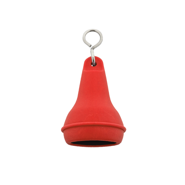 Llavero para hotel de plastico Mayfair Rojo 41x70 mm - Por unidad