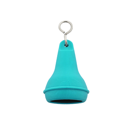 Llavero para hotel de plastico Mayfair Turquesa 41x70 mm - Por unidad